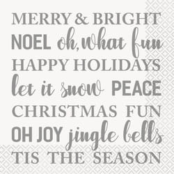 Unique Party Christmas Napkins (Pack of 16)