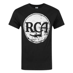 RCA Records Mens Logo T-Shirt - S, Black