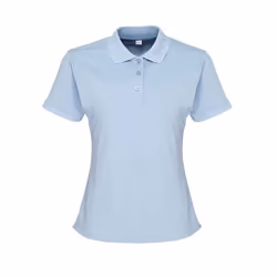 Premier Womens/Ladies Coolchecker Pique Polo Shirt - 18 UK, Light Blue