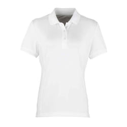 Premier Womens/Ladies Coolchecker Pique Polo Shirt - 18 UK, White