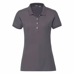 Russell Womens/Ladies Pique Stretch Polo Shirt - L, Convoy Grey