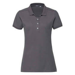 Russell Womens/Ladies Pique Stretch Polo Shirt - S, Convoy Grey