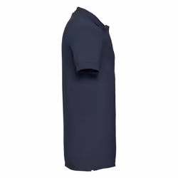 Russell Mens Pique Stretch Polo Shirt - L, French Navy