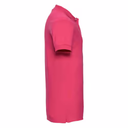 Russell Mens Pique Stretch Polo Shirt - XL, Fuchsia