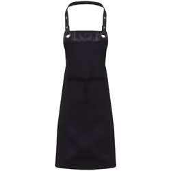 Premier Espresso Bib Apron - One Size, Black