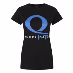 Arrow Womens/Ladies Queen Consolidated T-Shirt - M, Black