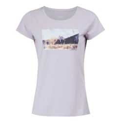 Regatta Womens/Ladies Breezed IV Mountain T-Shirt - 22 UK, Lilac Frost