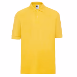 Russell Childrens/Kids Polo Shirt - 3-4 Years, Yellow