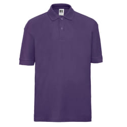 Russell Childrens/Kids Polo Shirt - 3-4 Years, Purple