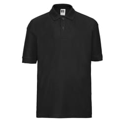 Russell Childrens/Kids Polo Shirt - 3-4 Years, Black