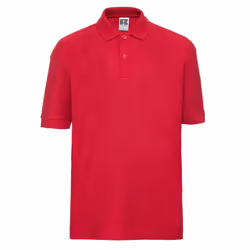 Russell Childrens/Kids Polo Shirt - 3-4 Years, Classic Red