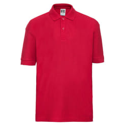 Russell Childrens/Kids Polo Shirt - 3-4 Years, Classic Red
