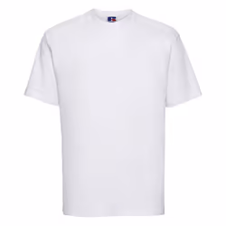 Russell Mens Heavyweight T-Shirt - XL, White