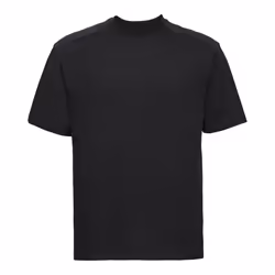 Russell Mens Heavyweight T-Shirt - XS, Black