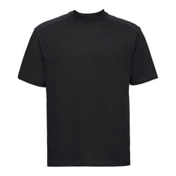 Russell Mens Heavyweight T-Shirt - XS, Black