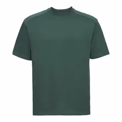 Russell Mens Heavyweight T-Shirt - L, Bottle Green