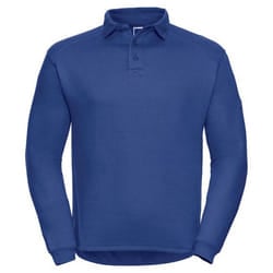 Russell Mens Heavy Duty Sweatshirt - L, Bright Royal Blue