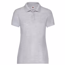 Fruit of the Loom Womens/Ladies Lady Fit 65/35 Polo Shirt - XS, Heather Grey