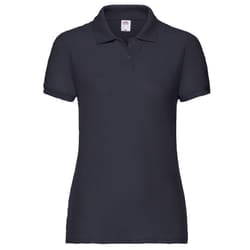 Fruit of the Loom Womens/Ladies Lady Fit 65/35 Polo Shirt - L, Deep Navy