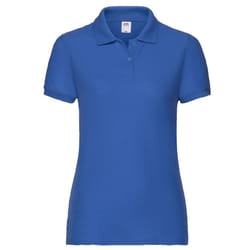 Fruit of the Loom Womens/Ladies Lady Fit 65/35 Polo Shirt - S, Royal Blue