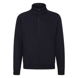 Fruit of the Loom Mens Premium Sweat Jacket - XXL, Deep Navy
