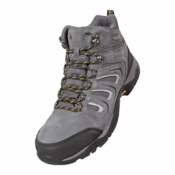 Mountain Warehouse Mens Aspect Extreme Wolverine Suede IsoGrip Walking Boots - 7 UK, Grey