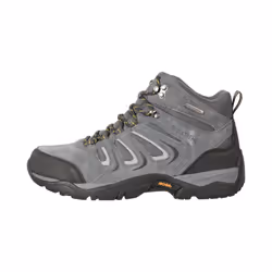 Mountain Warehouse Mens Aspect Extreme Wolverine Suede IsoGrip Walking Boots - 7 UK, Grey