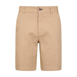 Mountain Warehouse Mens Organic Chino Shorts - 36R, Beige