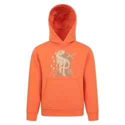 Mountain Warehouse Childrens/Kids Dinosaurs Organic Glow In The Dark Hoodie - 7-8 Years, Orange