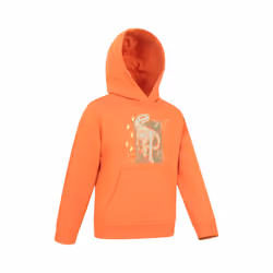 Mountain Warehouse Childrens/Kids Dinosaurs Organic Glow In The Dark Hoodie - 7-8 Years, Orange