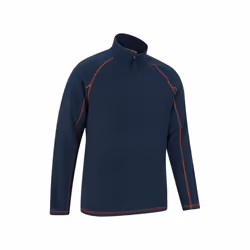 Mountain Warehouse Mens Ashbourne II Half Zip Fleece Top - M, Navy