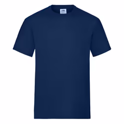 Fruit of the Loom Unisex Adult Heavy Cotton T-Shirt - S, Navy