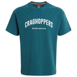 Craghoppers Mens Batley Work T-Shirt - S, Dark Aegean Blue