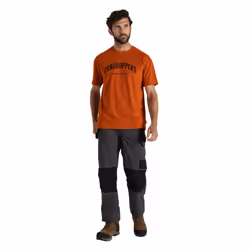 Craghoppers Mens Batley Work T-Shirt - S, Potters Clay