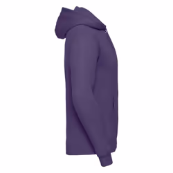 Russell Mens Plain Hoodie - S, Purple
