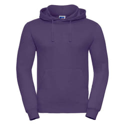 Russell Mens Plain Hoodie - XS, Purple