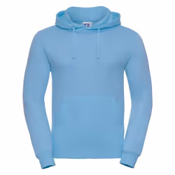 Russell Mens Plain Hoodie - XXL, Sky Blue