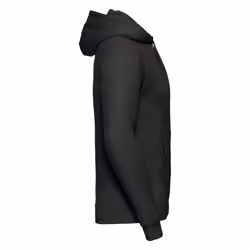 Russell Mens Plain Hoodie - XS, Black