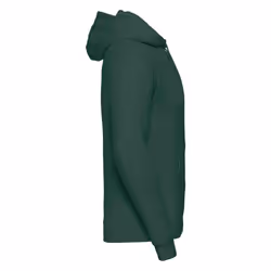 Russell Mens Plain Hoodie - M, Bottle Green