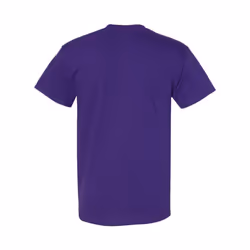 Gildan Mens Heavy Cotton T-Shirt - XL, Purple