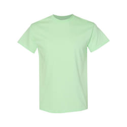 Gildan Mens Heavy Cotton T-Shirt - XL, Mint