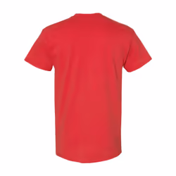 Gildan Mens Heavy Cotton T-Shirt - XXL, Red