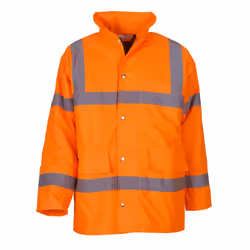 Yoko Unisex Adult Classic Motorway Hi-Vis Safety Jacket - XXL, Orange