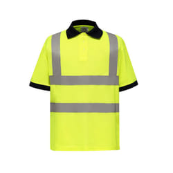 Yoko Mens Hi-Vis Polo Shirt - XXL, Yellow