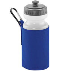 Quadra Water Bottle and Holder - One Size, Bright Royal Blue