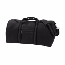 Quadra Vintage Canvas Duffle Bag - One Size, Vintage Black