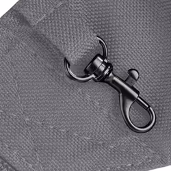 Quadra Plain Waist Bag - One Size, Graphite