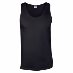 Gildan Unisex Adult Softstyle Tank Top - M, Black