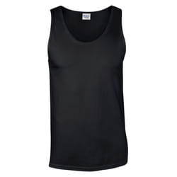 Gildan Unisex Adult Softstyle Tank Top - M, Black