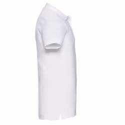 Russell Mens Pique Stretch Polo Shirt - S, White